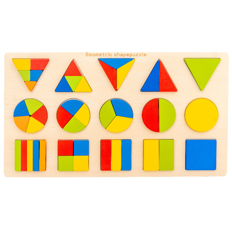 Drvena trodimenzionalna slagalica ploča za djecu (Materijal: drvo; Kategorija: trodimenzionalni panel; Uzrast: 0–2 godine; Prilagodba: Logo; Pakiranje: plastika)