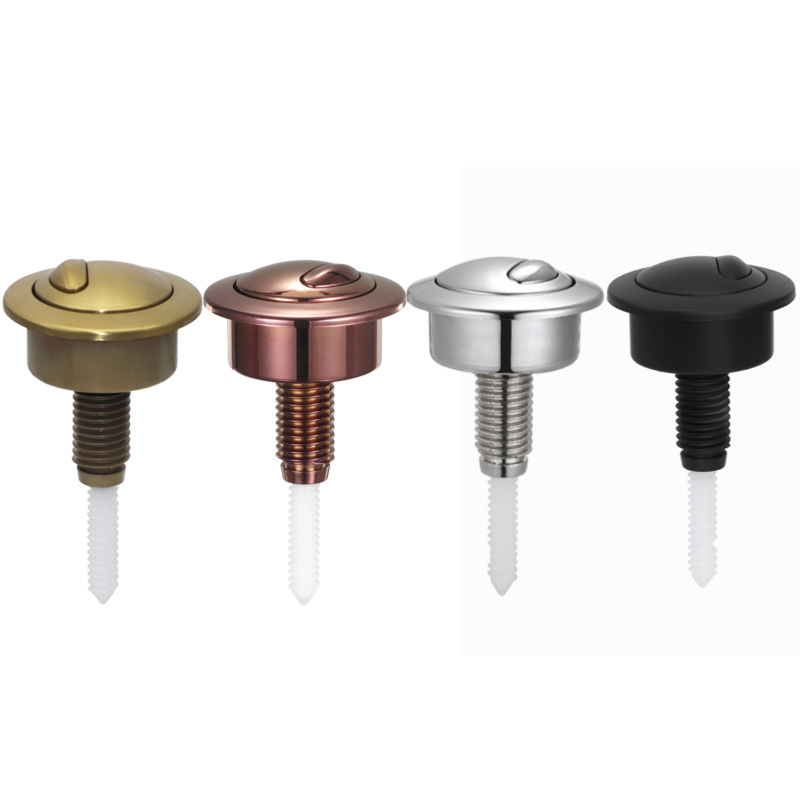 Buton de spălare pentru toaletă, model Optima 49 | Material ABS | Brand Haina | Turnare prin injecție | Stil modern minimalist