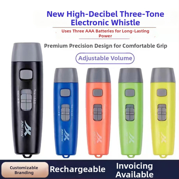 Fluier electronic pentru sport, cu ton reglabil, durată lungă de funcționare și sunet puternic (carcasă ABS; marcă Jianxian)