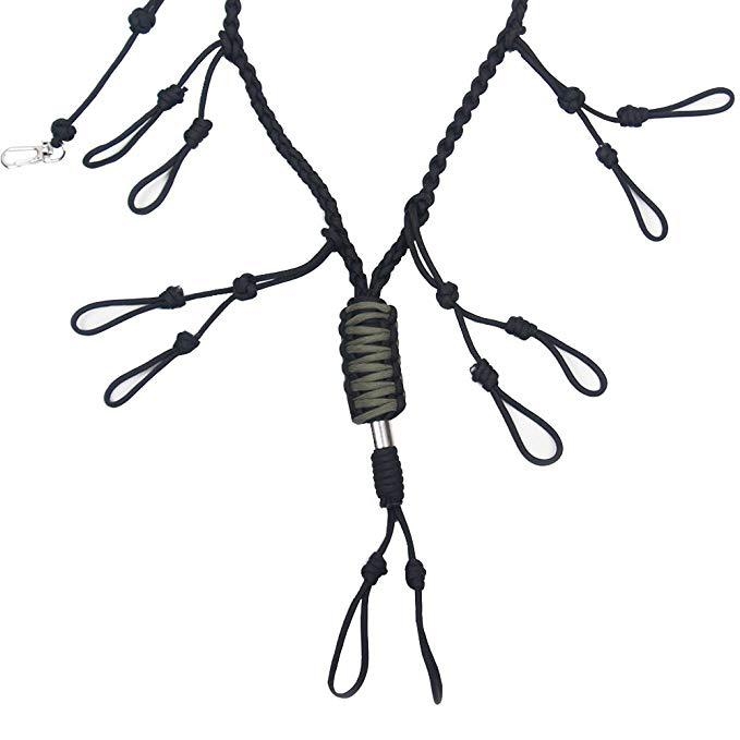 SOMA Vanjski lovni alat — pleteni 550 Paracord s kačjim pozivom