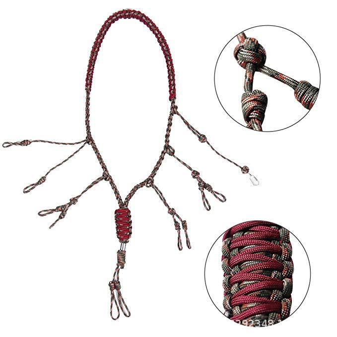 SOMA Vanjski lovni alat — pleteni 550 Paracord s kačjim pozivom
