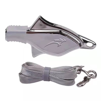 Metalna pištaljka sa zvukom delfina za suce na školskim sportskim događanjima, trener pištaljka, mogućnost prilagođavanja uz logotip