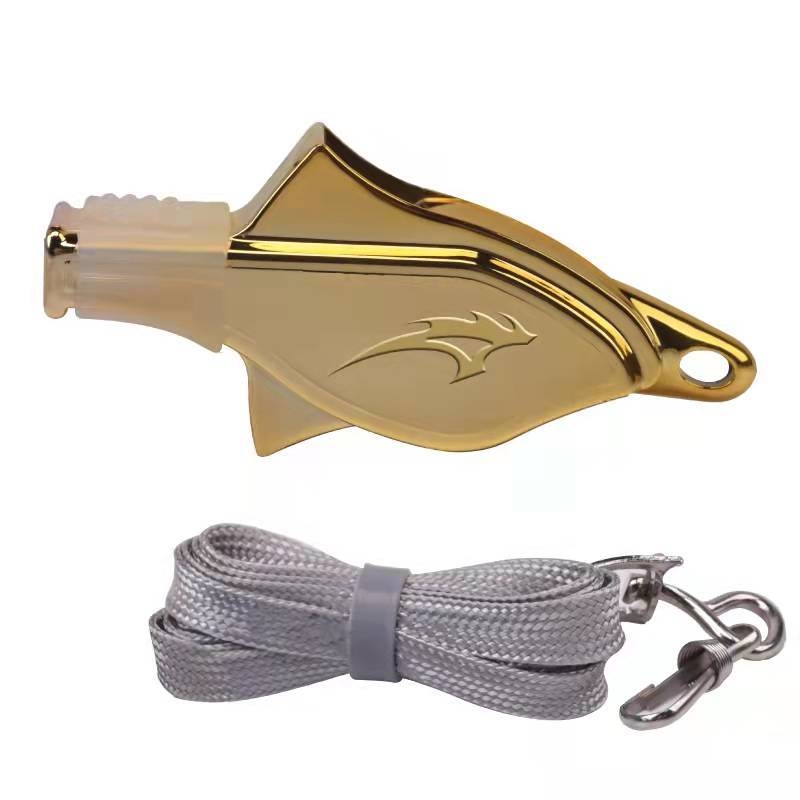 Metalna pištaljka sa zvukom delfina za suce na školskim sportskim događanjima, trener pištaljka, mogućnost prilagođavanja uz logotip