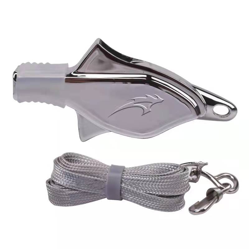 Metalna pištaljka sa zvukom delfina za suce na školskim sportskim događanjima, trener pištaljka, mogućnost prilagođavanja uz logotip