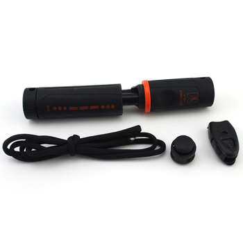 Foc de supraviețuire din magneziu cu fluier și busolă, diametru 2,3 cm, lungime 12,1 cm, greutate 85 g