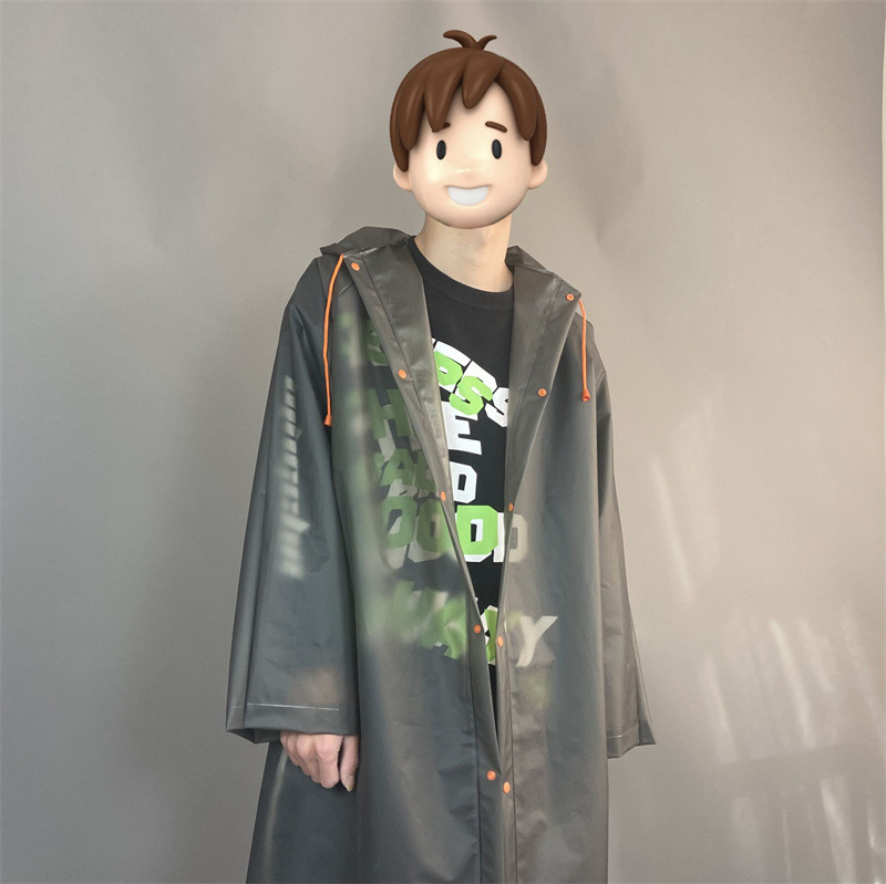 Poncă de ploaie EVA pentru adulți, Cloud Elf, grosime a țesăturii 0.15, strat impermeabil PE adeziv, pentru exterior