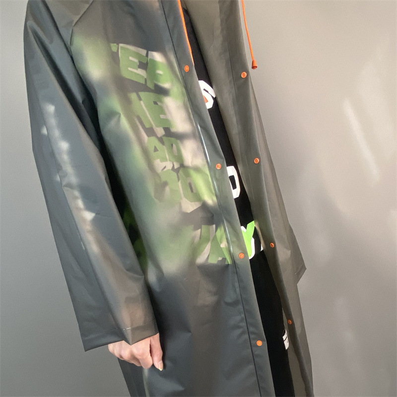 Poncă de ploaie EVA pentru adulți, Cloud Elf, grosime a țesăturii 0.15, strat impermeabil PE adeziv, pentru exterior