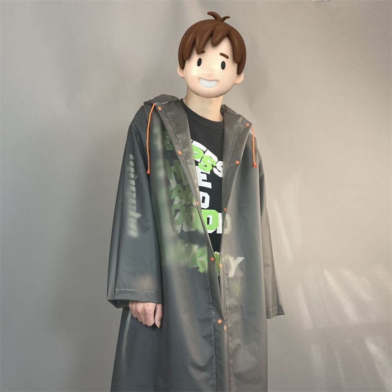 Poncă de ploaie EVA pentru adulți, Cloud Elf, grosime a țesăturii 0.15, strat impermeabil PE adeziv, pentru exterior