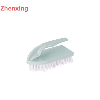 Perie pentru pantofi cu peri din sârmă plastică, mâner anti-alunecare, design modern minimalist