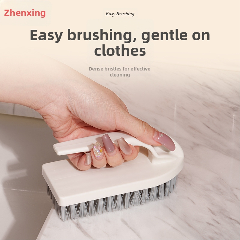 Perie pentru pantofi cu peri din sârmă plastică, mâner anti-alunecare, design modern minimalist