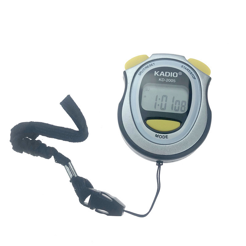 Cronometru electronic KD-2005, carcasă ABS, ceas digital, pentru alergare, sărit coarda și antrenamente de baschet