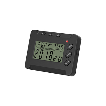 Digitalni kuhinjski timer s LCD zaslonom, elektronički mehanizam, ABS kućište, alarm, magnetska ugradnja