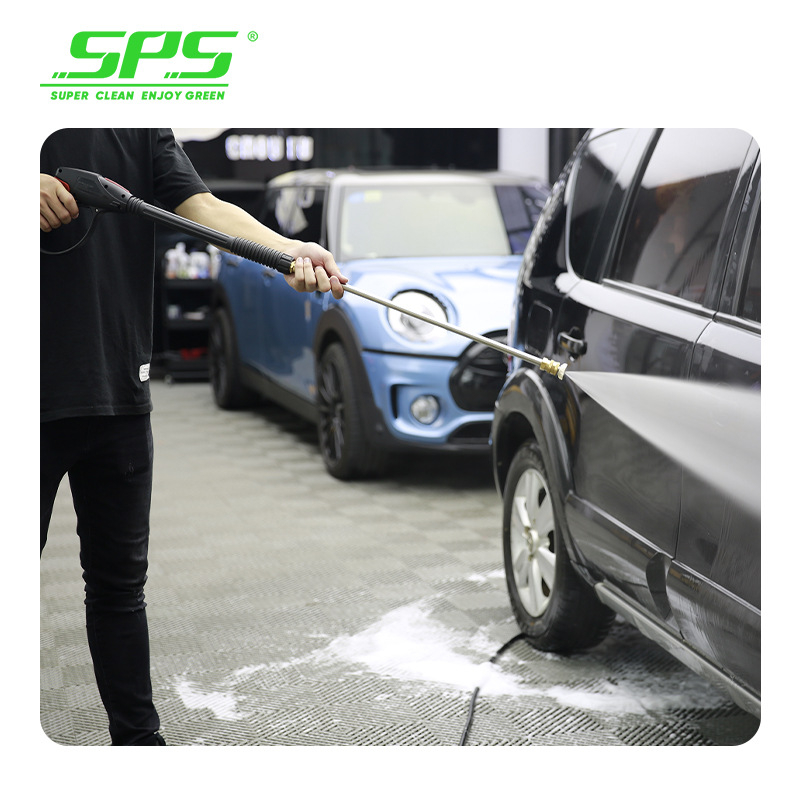 Pistol cu presiune înaltă SPS Lion King, cap din cupru, mâner din cauciuc + plastic tehnic, rază de stropire 10 m, presiune 280 bar / 4000 PSI, greutate 0,91 kg