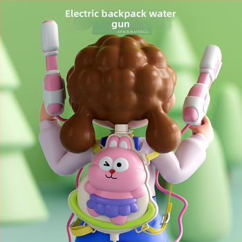 Heart Pet Водна пушка с раница — ръчно и електрическо управление, пластмасов корпус, за младежи 15–35 г