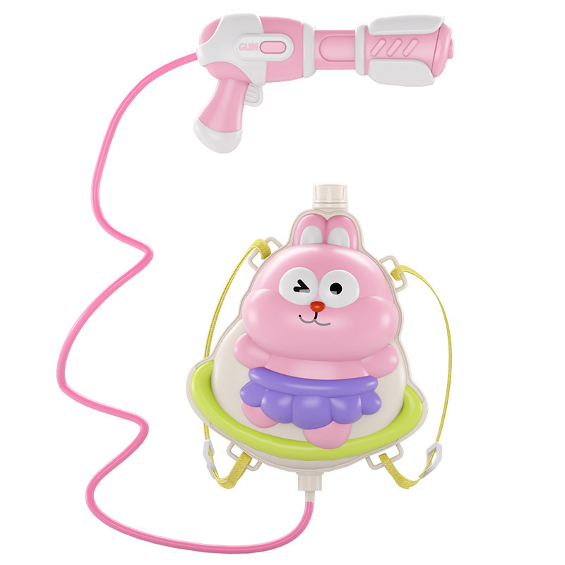 Heart Pet Водна пушка с раница — ръчно и електрическо управление, пластмасов корпус, за младежи 15–35 г