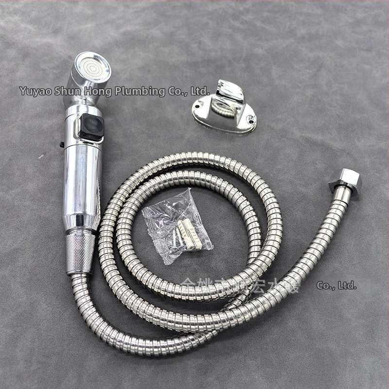 Φορητός πιεστικός ψεκαστήρας για το μπάνιο κατοικίδιων και τον καθαρισμό του μπάνιου (μοντέλο S56; υλικό: πλαστικό; φορητό; άμεση εγκατάσταση; ονομαστική πίεση 5-8 kg)