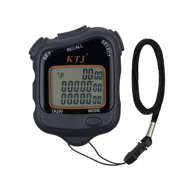 TA360 Πολυκαναλικός χρονομετρητής με αντίστροφη μέτρηση, ABS περίβλημα, οθόνη 3 σειρών, λειτουργία παύσης, αντιολισθητικό