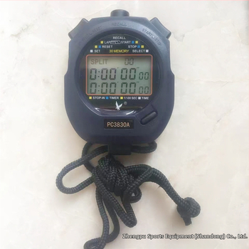 Elektronické stopky PC2810 s dvojradovým meraním, pauzová funkcia, plastové telo