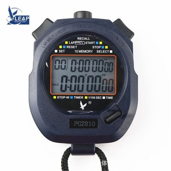 Ηλεκτρονικό χρονόμετρο PC2810 με διπλή σειρά μέτρησης, λειτουργία παύσης, πλαστικό περίβλημα