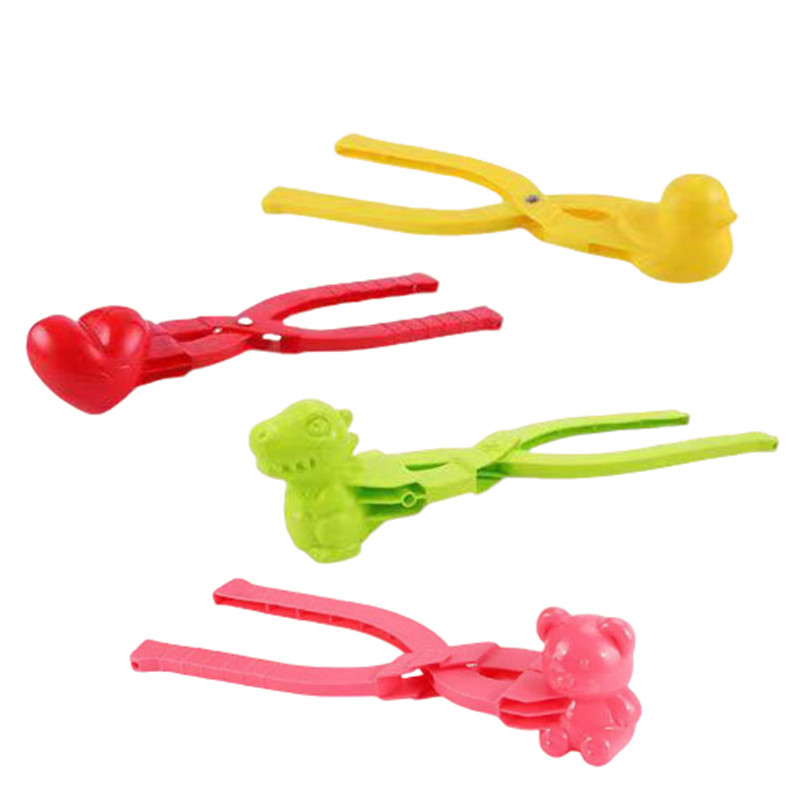 Junqi clips din plastic pentru bulgări de zăpadă pentru copii | formare rapidă a bulgărilor | clip de zăpadă