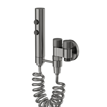 Toilet spray gun készlet, réztesttel, spirálisan csatlakozással, háztartási használatra (Üzemi nyomás 2; belső átmérő 4)