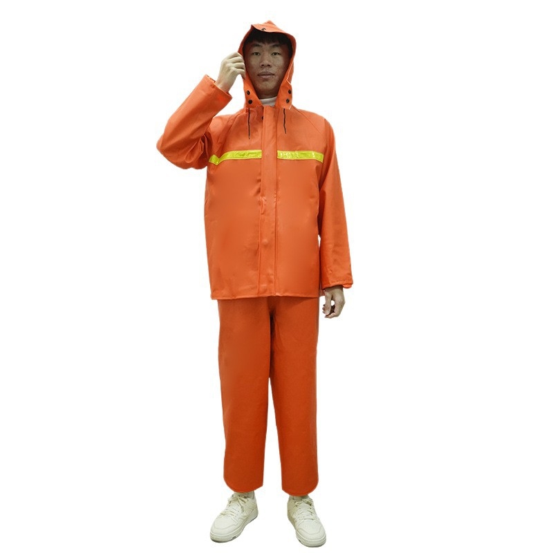 Poncho de ploaie PVC, impermeabil 0.55 mm, stil profesional pentru furtună, personalizare disponibilă, posibilitatea adăugării logo-ului