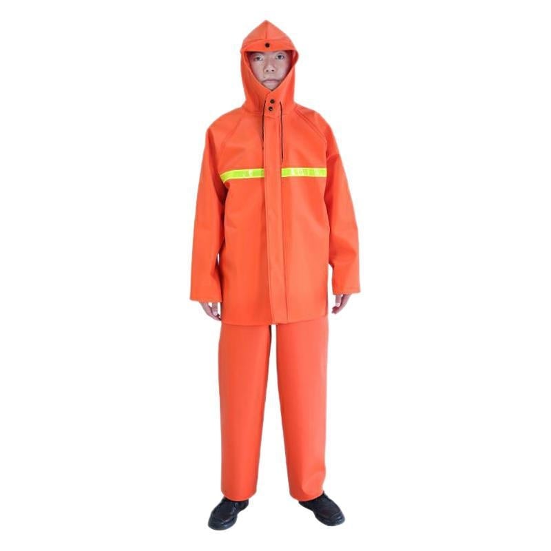 Poncho de ploaie PVC, impermeabil 0.55 mm, stil profesional pentru furtună, personalizare disponibilă, posibilitatea adăugării logo-ului