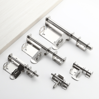 Mecanism de închidere pentru ușă din oțel inoxidabil, finisaj satinat, stil modern, pentru montaj stânga/dreapta