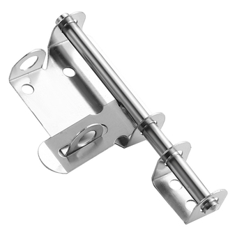 Mecanism de închidere pentru ușă din oțel inoxidabil, finisaj satinat, stil modern, pentru montaj stânga/dreapta