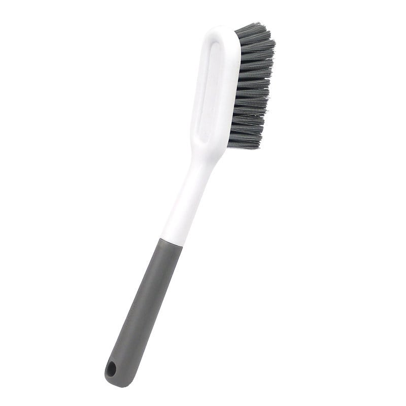 Perie pentru încălțăminte cu mâner lung, peri dure, impermeabilă, material fleece