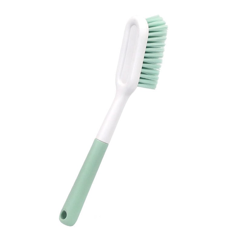 Perie pentru încălțăminte cu mâner lung, peri dure, impermeabilă, material fleece