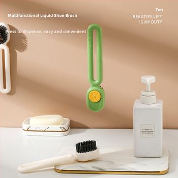 Perie pentru pantofi cu peri de nylon pentru decontaminare; marcă Six jun; design modern, simplu