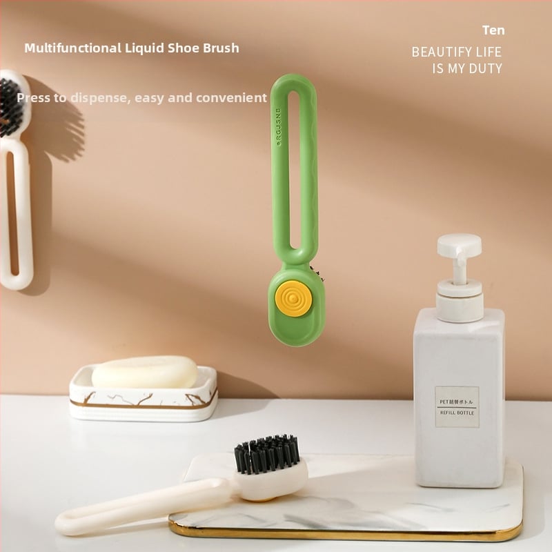 Perie pentru pantofi cu peri de nylon pentru decontaminare; marcă Six jun; design modern, simplu