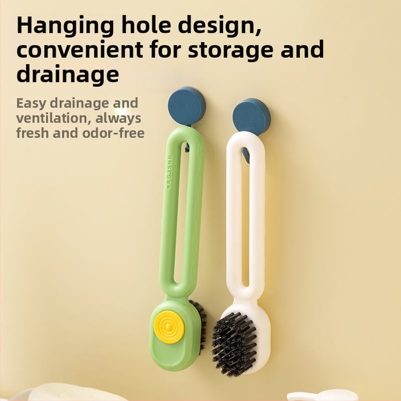 Perie pentru pantofi cu peri de nylon pentru decontaminare; marcă Six jun; design modern, simplu