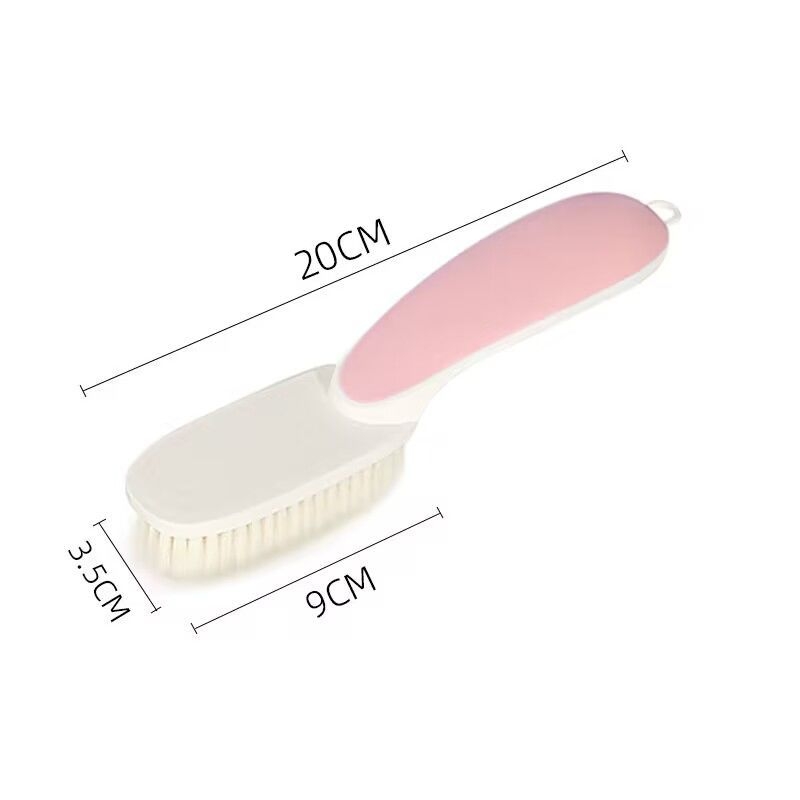 Cipőtisztító ecset puha szőrrel, otthoni használatra, cipők és ruhák tisztítására