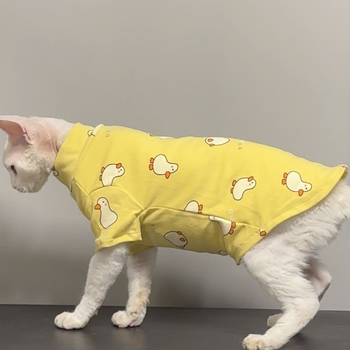 Odeća za kućne ljubimce za Sphynx i Devon Rex — cartoon stil, materijal: tkivo, podrijetlo Jiangxi