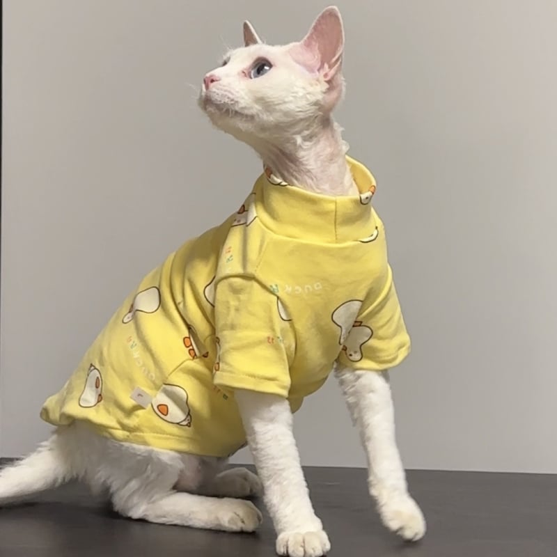 Odeća za kućne ljubimce za Sphynx i Devon Rex — cartoon stil, materijal: tkivo, podrijetlo Jiangxi