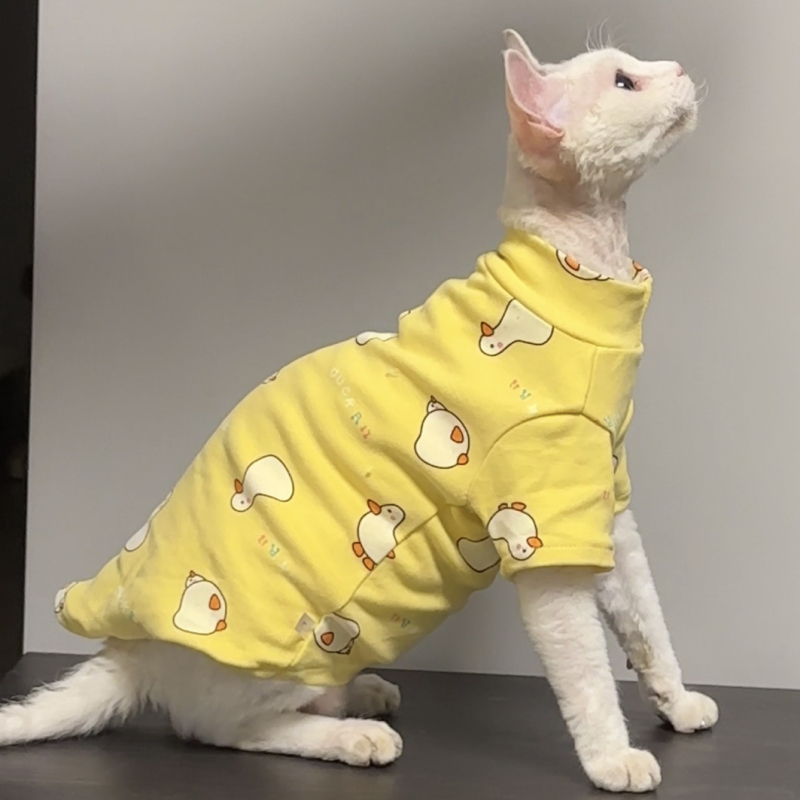 Odeća za kućne ljubimce za Sphynx i Devon Rex — cartoon stil, materijal: tkivo, podrijetlo Jiangxi