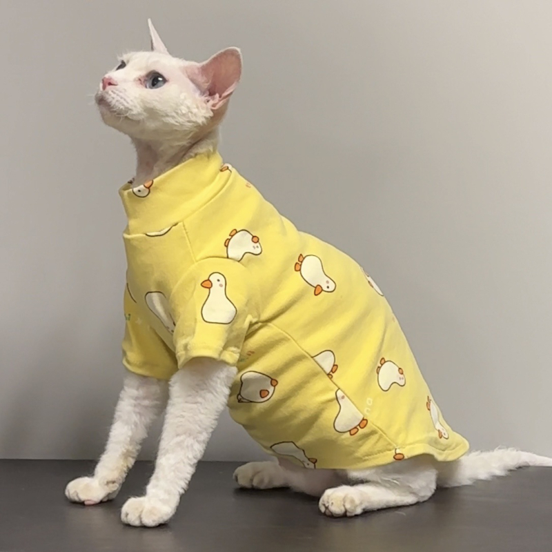 Odeća za kućne ljubimce za Sphynx i Devon Rex — cartoon stil, materijal: tkivo, podrijetlo Jiangxi