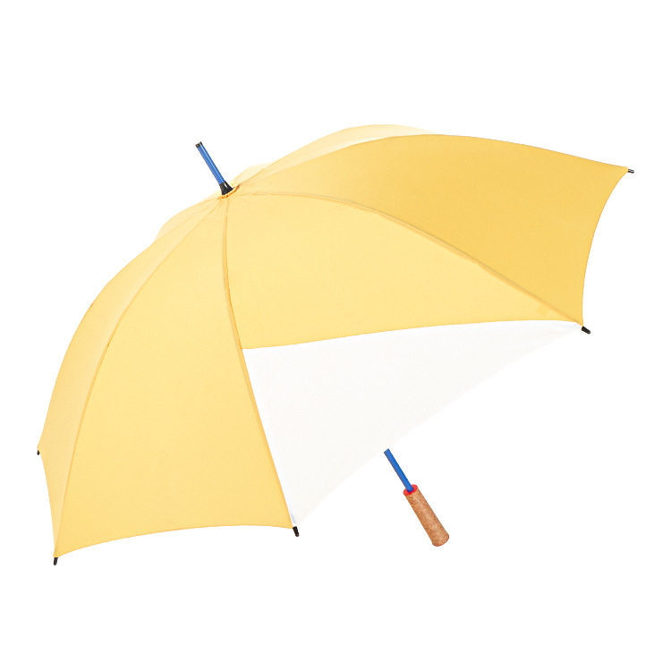 Automata hosszú fogantyújú esernyő parafa bevonatú vászonnal, parafa fogantyúval, 8 rostos rib, alumínium nyél, egyenes rúd dizájn, logónyomtatás és testreszabás elérhető.