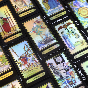 Waite Tarot kártyák Gaoshan Cultural Creation, papír, lézer, színes doboz