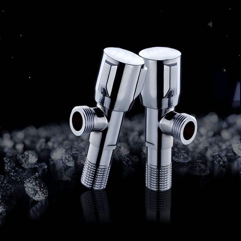 Supapă în unghi din cupru, pentru toaletă, bucătărie și baie, filet G1/2, montaj în perete, model 6026, certificat CE