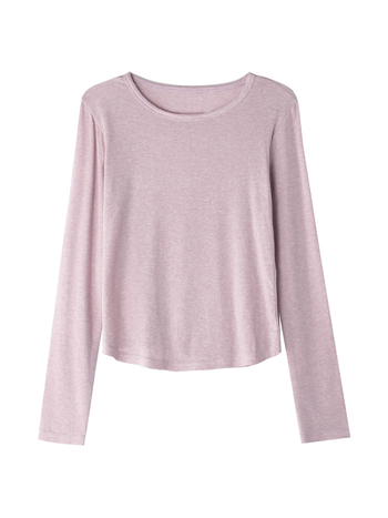 Női Tencel kötött alaprétegű felső, színblokkal, hosszú ujjú, magas gallér, 70-80% Lyocell