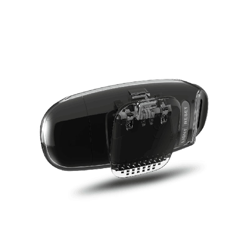 Μετρητής βημάτων με 3D οπίσθιο φωτισμό, μονόλειτουργία, κλιπ πίσω και λουράκι, ABS σώμα, προδιαγραφές: 50