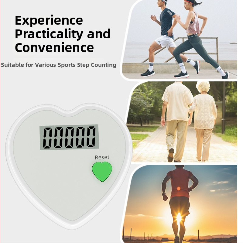 Krokomer na beh – jednofunkčný, ABS materiál, prispôsobiteľné logo, 500 kusov v krabici