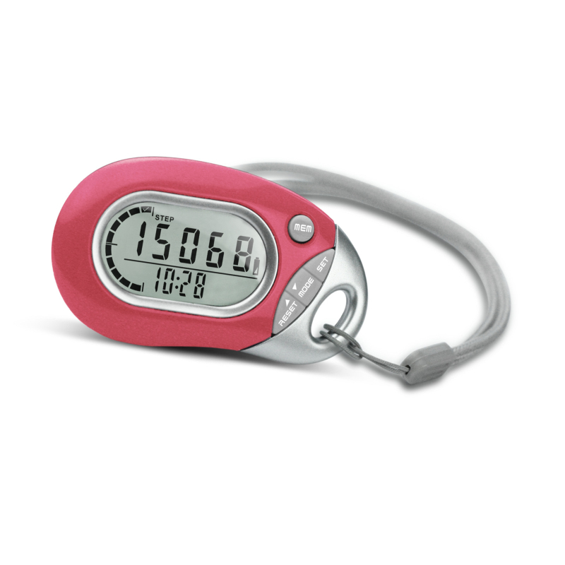 Πεδομετρητής 3D ανίχνευσης με καραμπίνερ κλιπ – μέτρηση βημάτων, απόστασης και θερμίδων για τρέξιμο και γυμναστήριο