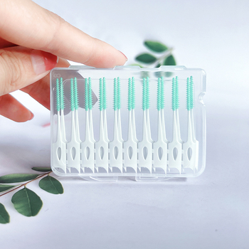 Μεσοδόντια βούρτσα, Ι-σχήματος ευθεία διάκενο, μαλακό μοντέλο βούρτσας, 20 τεμάχια ανά κουτί