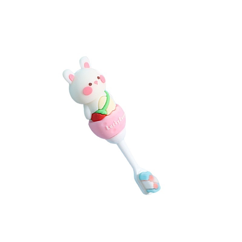 Χειροκίνητη οδοντόβουρτσα Happy Tooth Baby για παιδιά, εξαιρετικά μαλακές τρίχες, μήκος 11,5 cm, μοντέλο 054