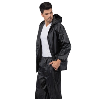 99-tip split kišnu kabanicu i hlače set za odrasle, vodootporan, reflektirajući elementi, za vožnju motorom i gradilište