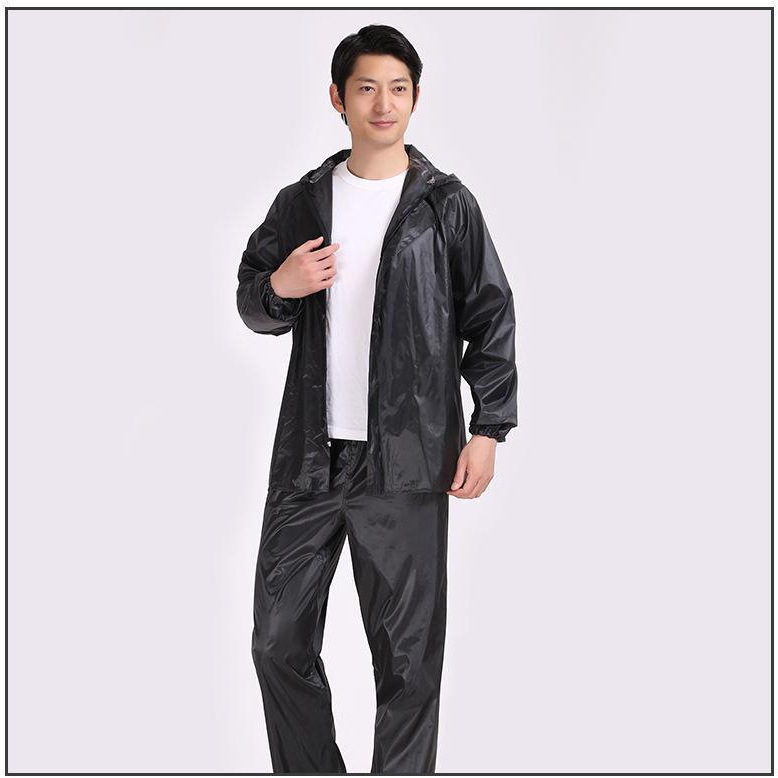 99-tip split kišnu kabanicu i hlače set za odrasle, vodootporan, reflektirajući elementi, za vožnju motorom i gradilište